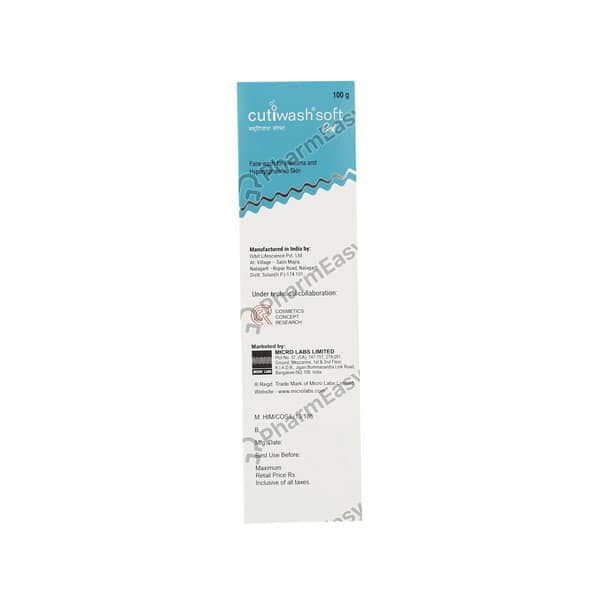Cutiwash Soft Gel 100Gm
