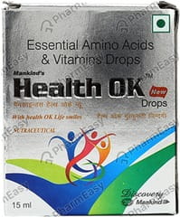 HEALTH OK NEW BOTTLE OF 15ML ORAL DROPS