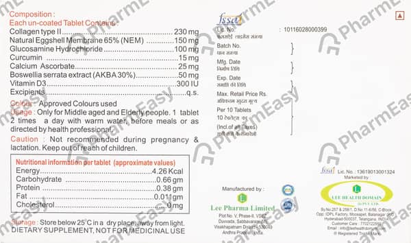Smoothwalk Strip Of 10 Tablets