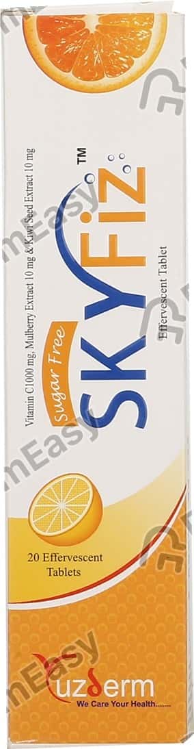 Skyfiz Sugar Free Bottle Of 20 Effervescent Tablets