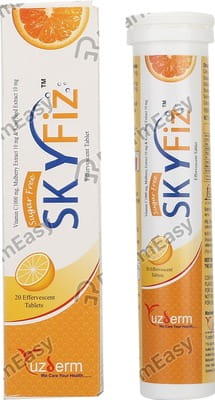 Skyfiz Sugar Free Bottle Of 20 Effervescent Tablets