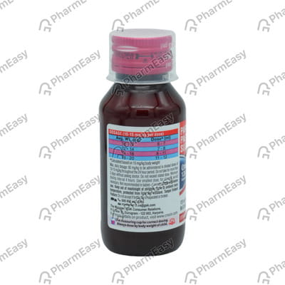 Crocin 120mg Strawberry Flavour Bottle Of 60ml Suspension