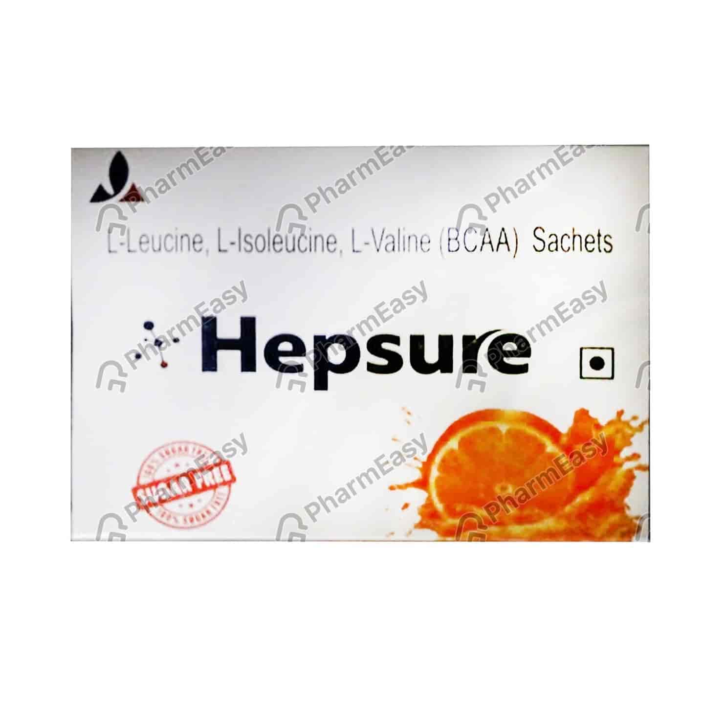 Hepsure Orange Flavour Sf Sachet 10gm