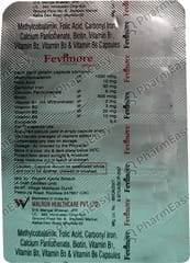 FEVIMORE STRIP OF 10 CAPSULES