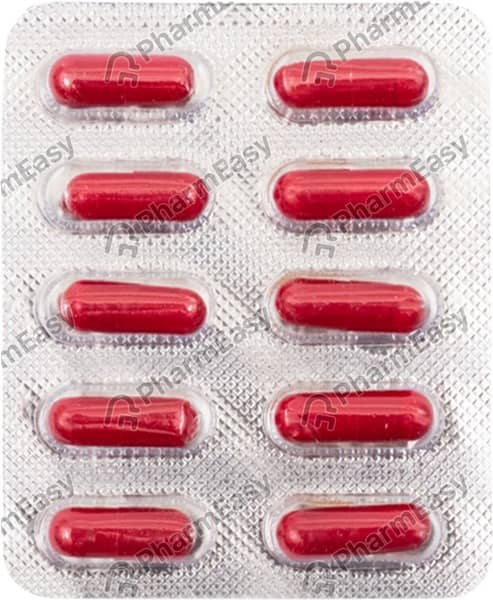 Glacitret 25Mg Strip Of 10 Capsules
