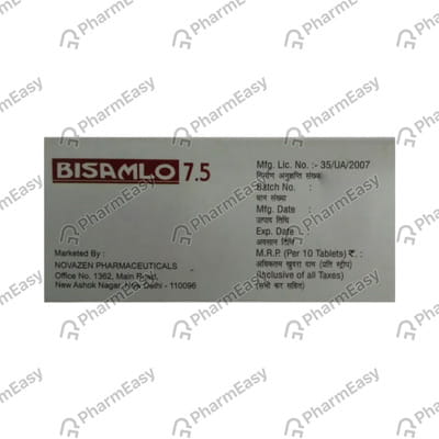 Bisamlo 7.5mg Strip Of 10 Tablets