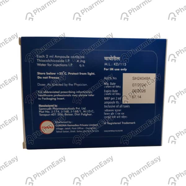 Myoril 4mg Injection 2ml