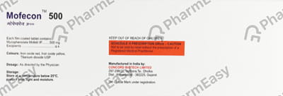 Mofecon 500mg Strip Of 10 Tablets