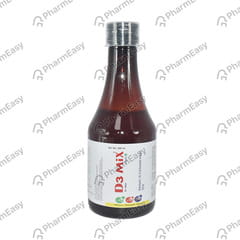 D3 MIX PINEAPPLE FLAVOUR BOTTLE OF 200ML ORAL LIQUID