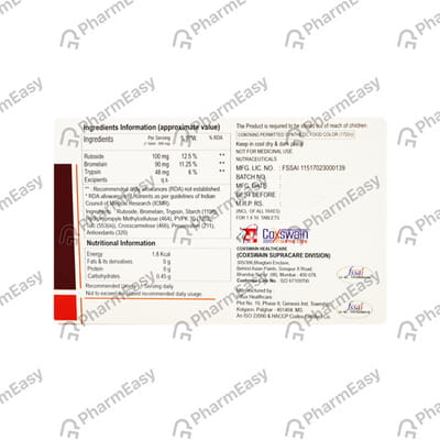 Suprawalk Strip Of 10 Tablets