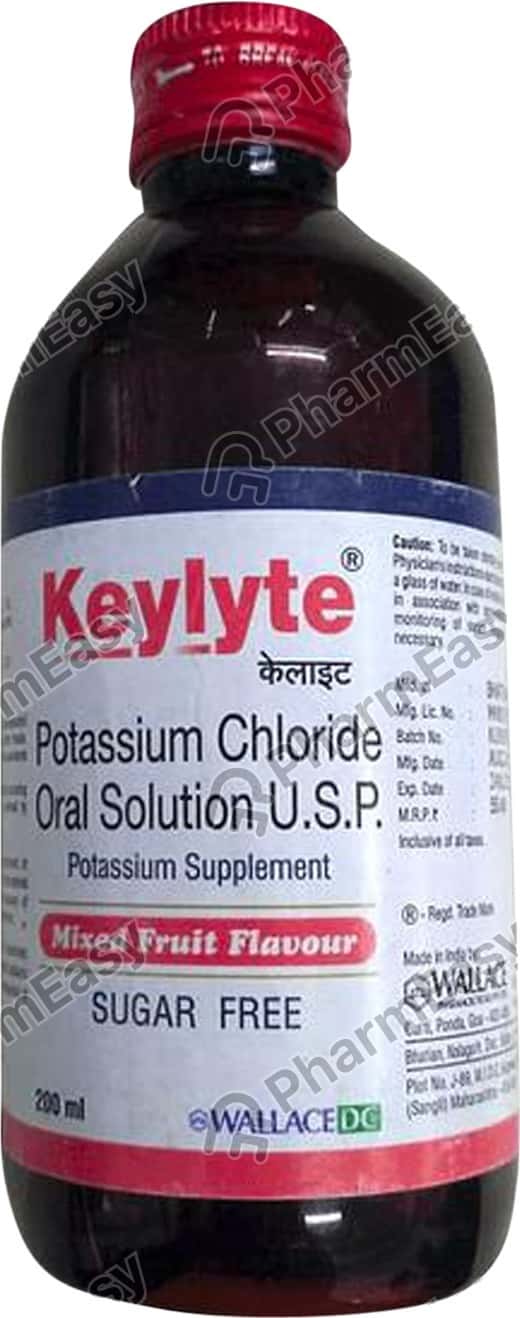 Keylyte Mixed Friut Flavour Sugar Free Bottle Of 200ml Syrup
