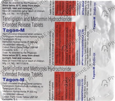 Tagon M Strip Of 15 Tablets