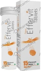NEW EFFERVIT SUGAR FREE BOTTLE OF 15 TABLETS