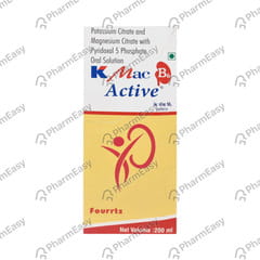 K Mac B6 Active Sugar Free Bottle Of 200ml Oral Solution