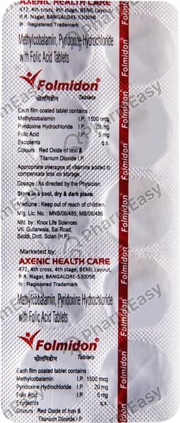 Folmidon Strip Of 10 Tablets