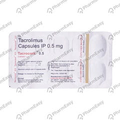 Tacrocord 0.5mg Strip Of 10 Capsules