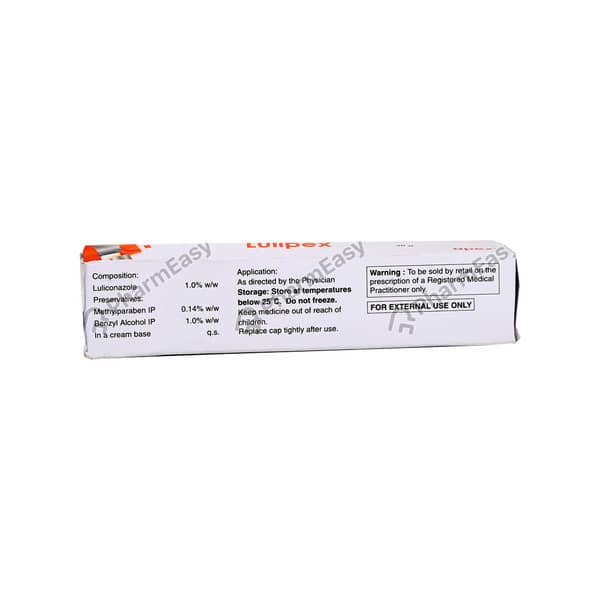 Lulipex 1% Tube Of 30gm Cream