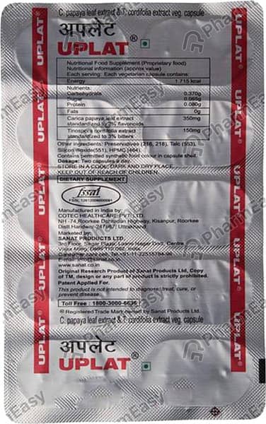 Uplat Strip Of 10 Capsules