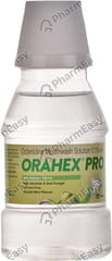 Orahex Pro Double Mint Flavour Bottle Of 150ml Mouth Wash