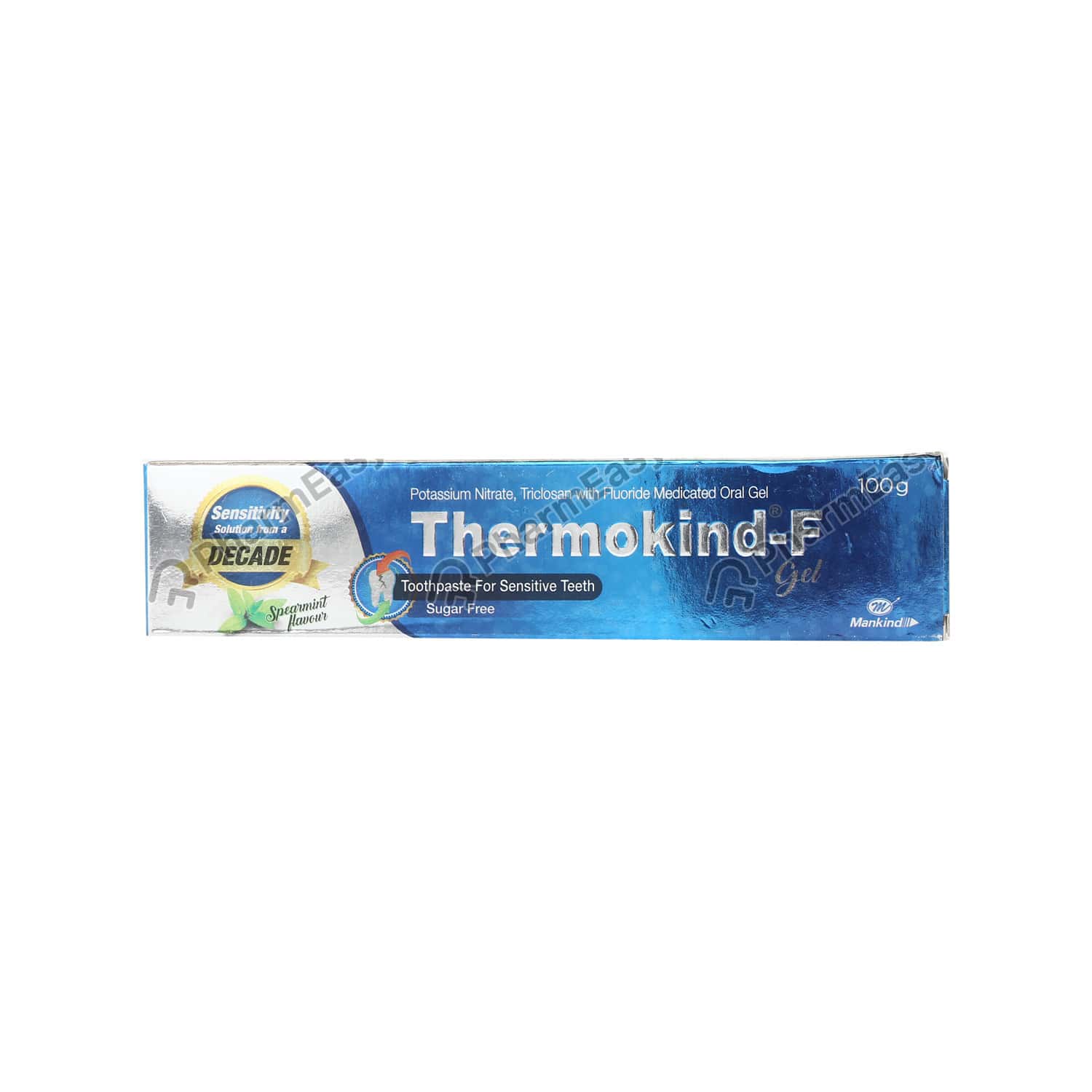 Buy Thermokind F Spearmint Flavour Sugar Free Tube Of 100gm Gel Online