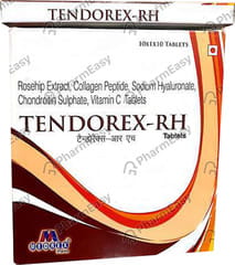 TENDOREX RH STRIP OF 10 CHEWABLE TABLETS