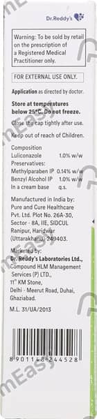 Lucrush Tube Of 30gm Cream