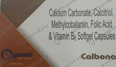 CALBONA STRIP OF 10 CAPSULES