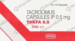 Takfa 0.5mg Strip Of 10 Capsules
