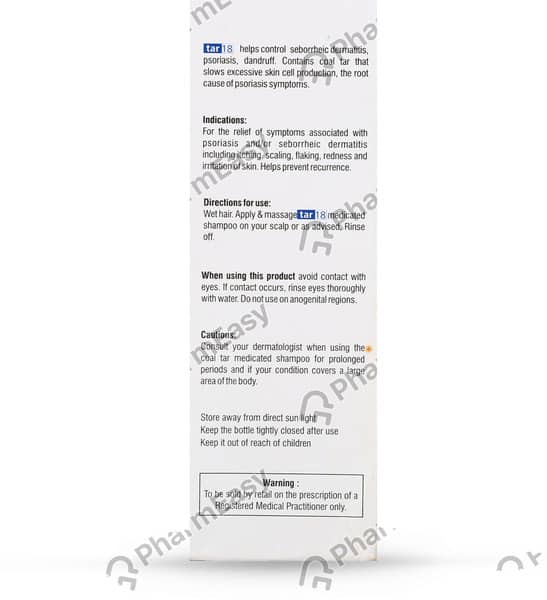 Tar 18 1% Shampoo 100Ml