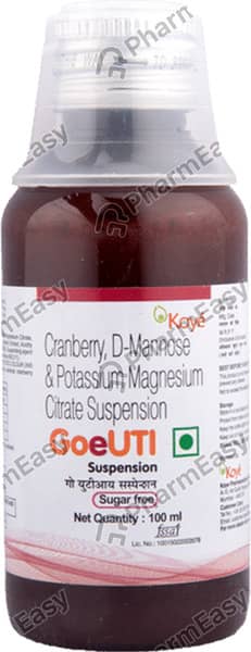 Goeuti Sugar Free Bottle Of 100Ml Suspension