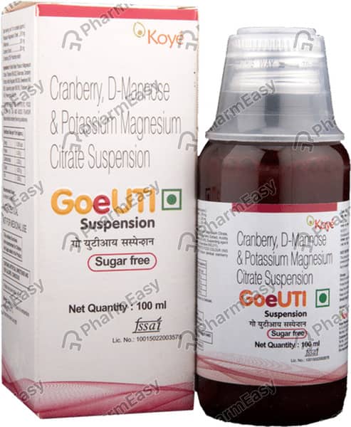 Goeuti Sugar Free Bottle Of 100Ml Suspension