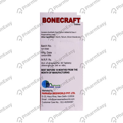Boncraft Bottle Of 30 Tablets