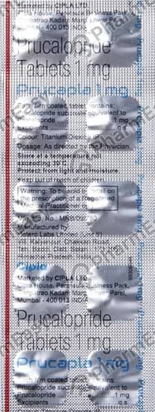Prucapla 1Mg Strip Of 10 Tablets