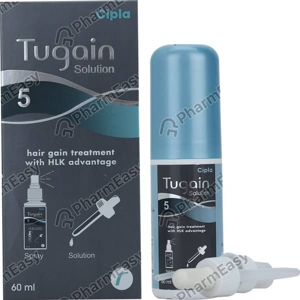 Tugain 5% Minoxidil Bottle Of 60Ml Solution