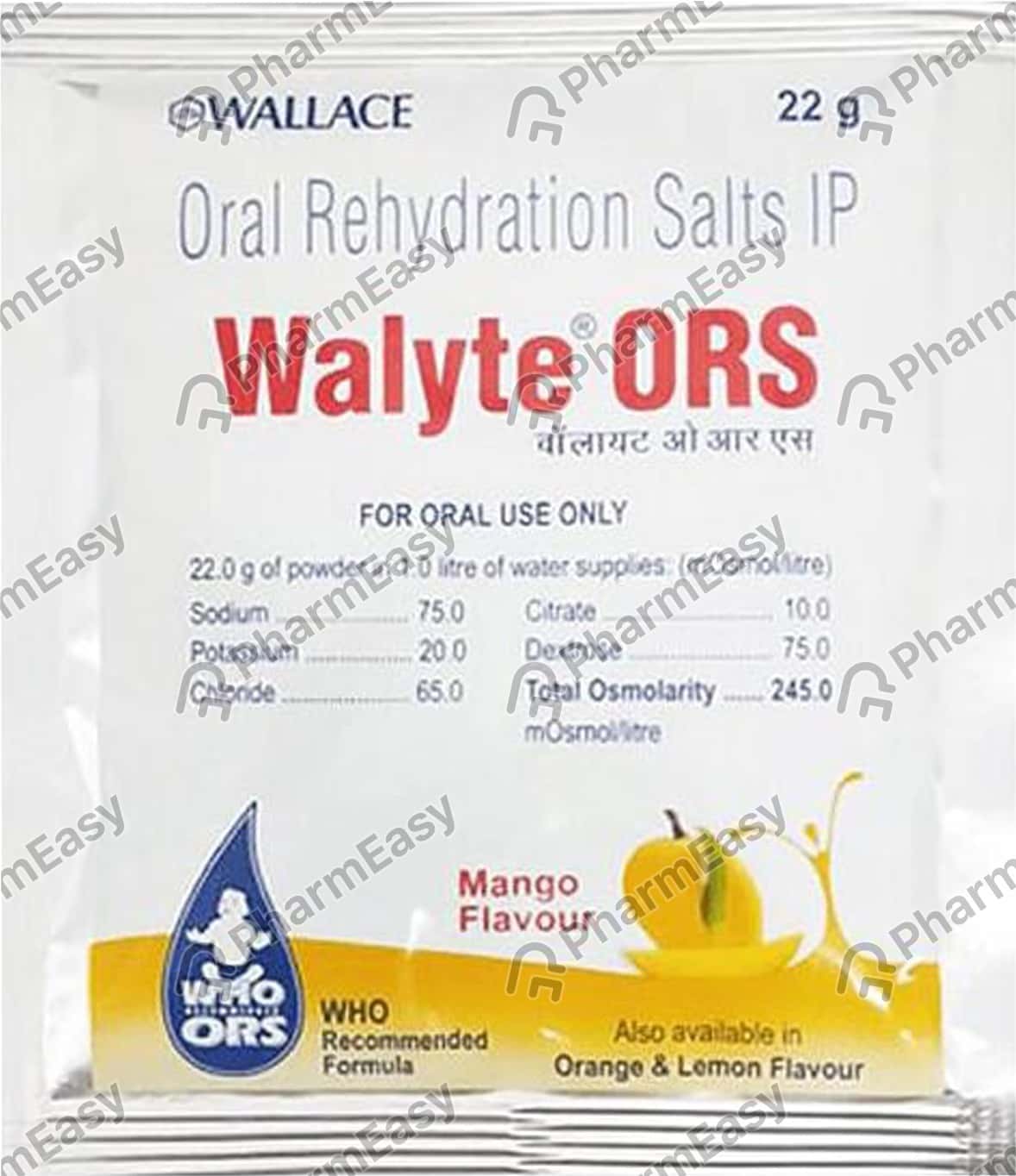 Ors Orange Flavour Sachet Of 21.8gm Powder (Glenmark) Uses, Side