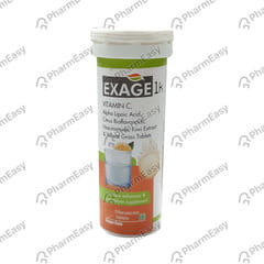 EXAGE 1K SUGAR FREE BOTTLE OF 10 EFFERVESCENT TABLETS