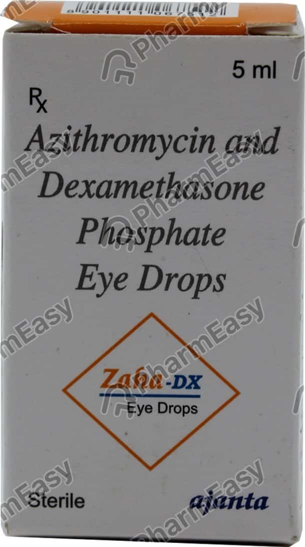Buy Zaha Dx Eye Drops 5ml Online at Flat 15 OFF PharmEasy