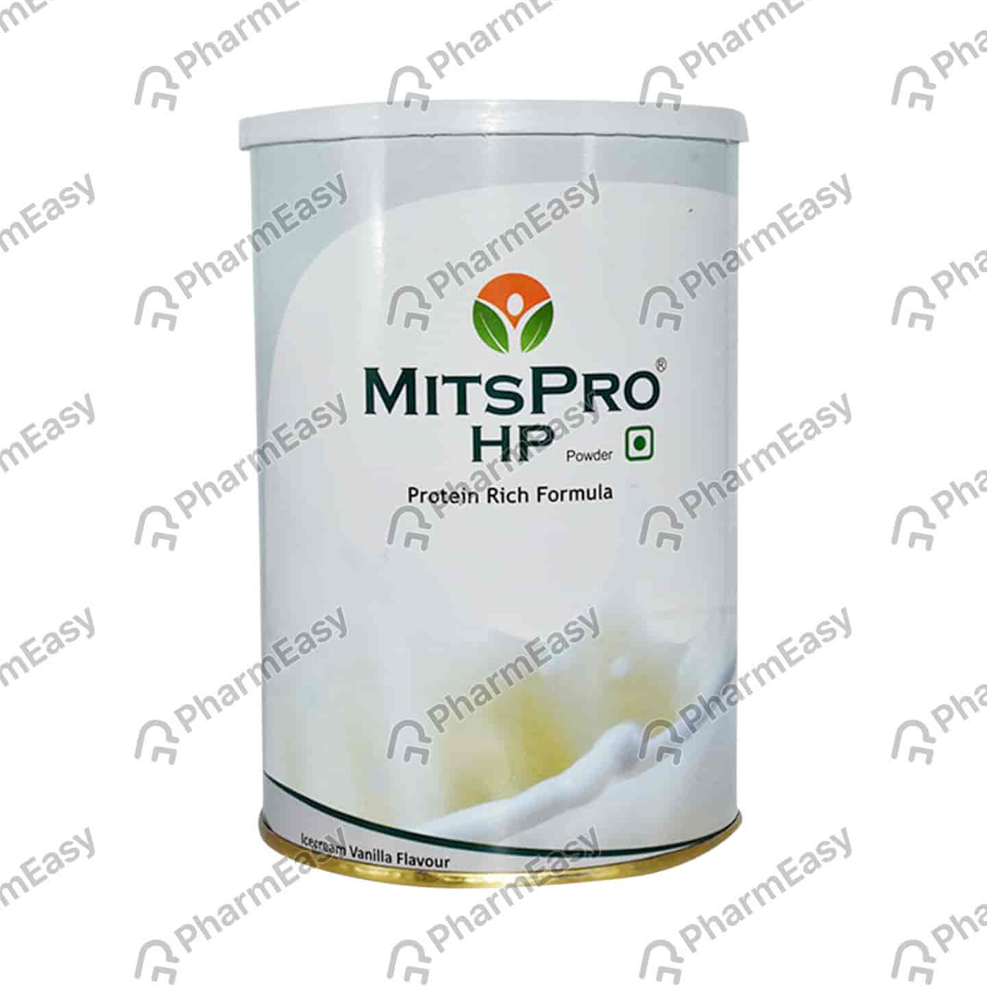 Mitspro Hp Icecream Vanilla Flavour With Protein Rich Formula Tin Of 400gm Powder