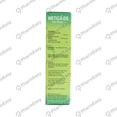 Wetica D S Bottle Of 10ml Eye Drops