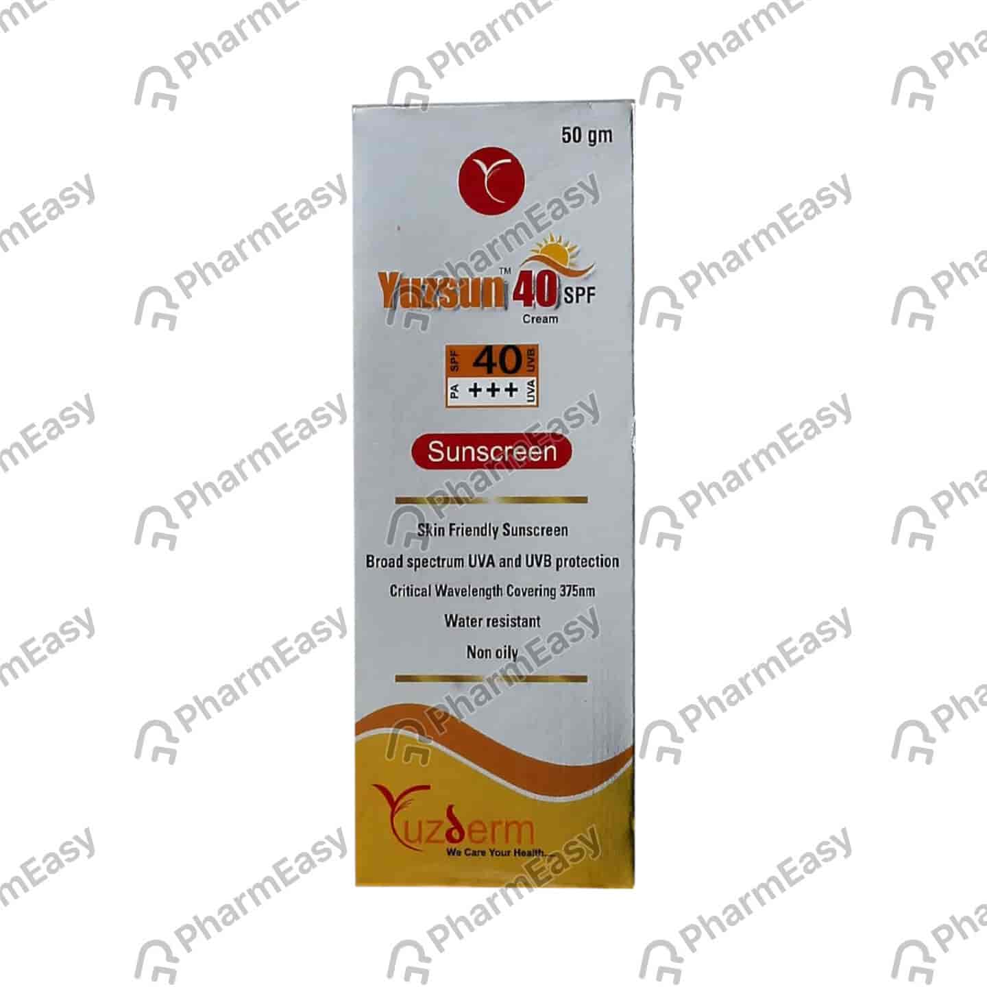 Yuzsun 40 Spf Bottle Of 50 Cream