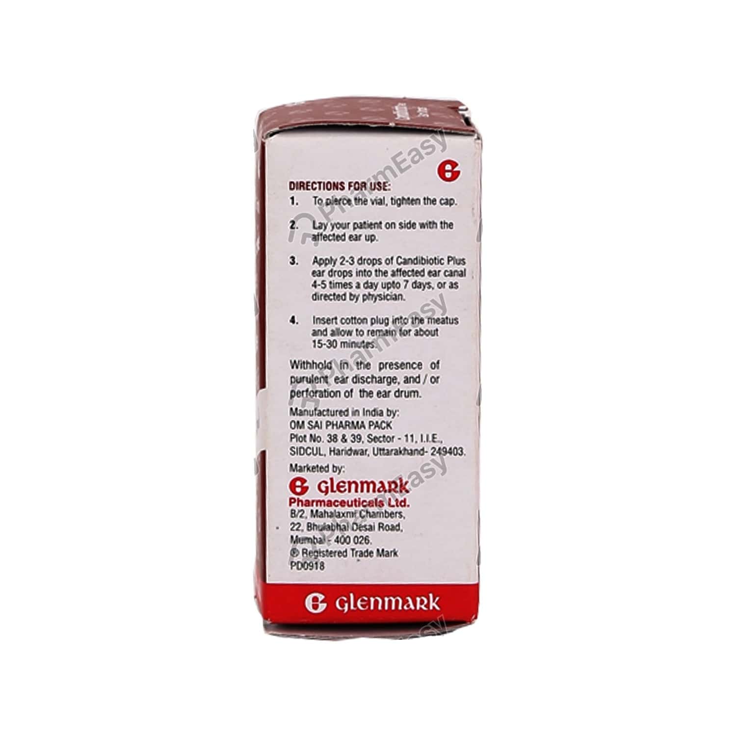 Candibiotic Plus Bottle Of 5ml Ear Drops - Uses, Side Effects, Dosage ...