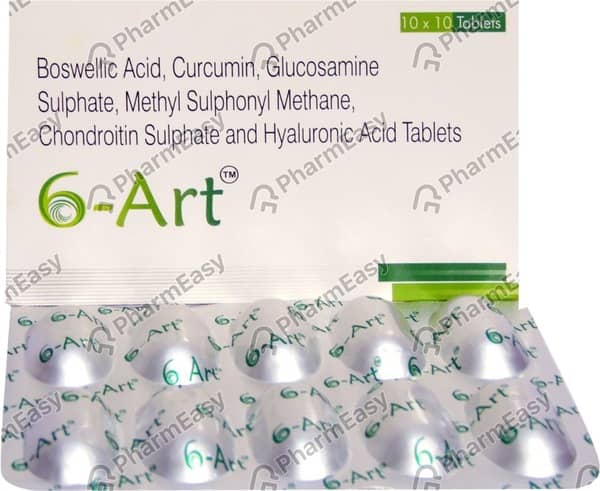 6 Art Strip Of 10 Tablets