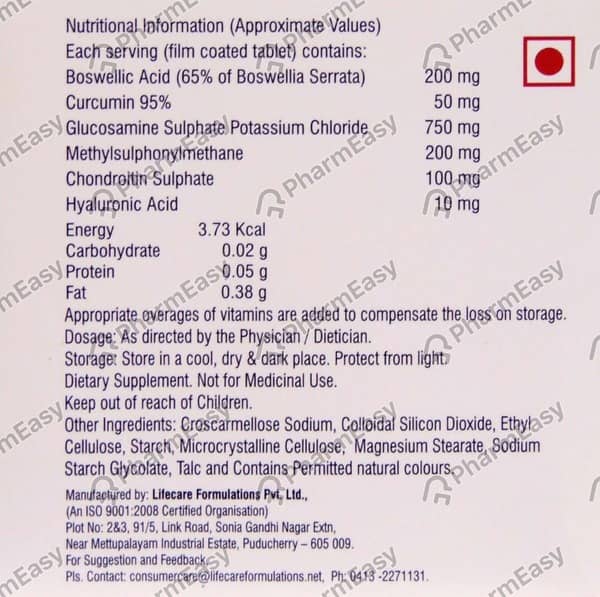 6 Art Strip Of 10 Tablets