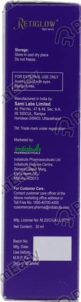 Retiglow Night Serum 30Ml