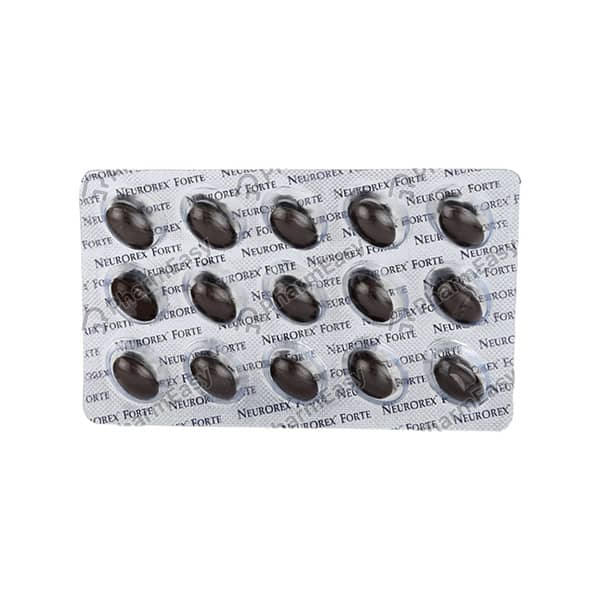 Neurorex Forte Strip Of 15 Capsules