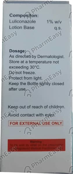 Luliconaz 1% Bottle Of 15ml Lotion