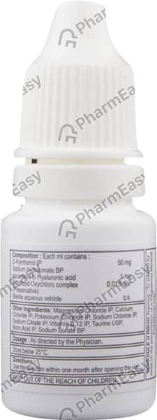 New Softvisc Lubricant Bottle Of 10ml Eye Drops