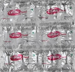 NEW CPINK TOTAL STRIP OF 15 TABLETS