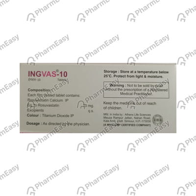 Ingvas 10mg Strip Of 10 Tablets