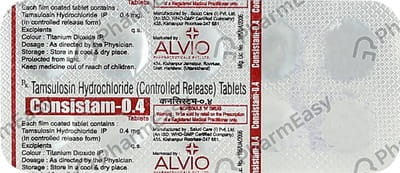 Consistam 0.4mg Strip Of 10 Tablets